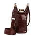 thumbnail image 1 of Portabotellas WanderFull 32 oz Merlot Imitación de Cocodrilo, 1 of 9