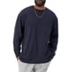 thumbnail image 4 of Camiseta Champion Classic Jersey de manga larga para hombre azul marino, 4 of 6