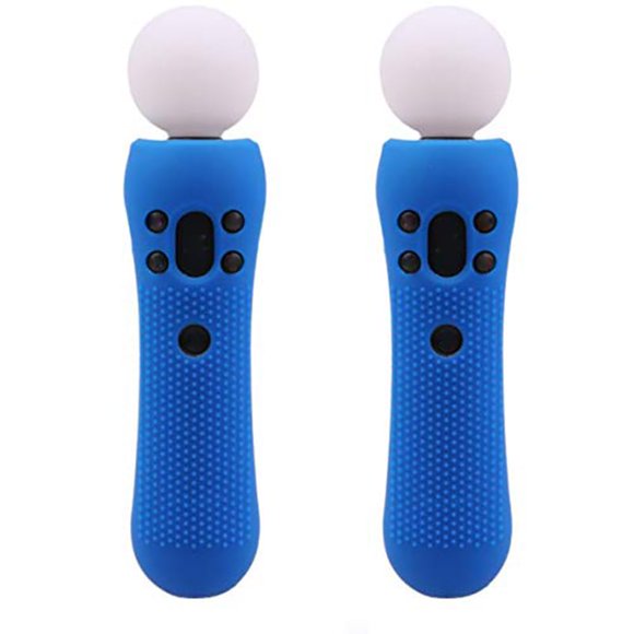 Funda de Silicona SZLG para Controladores PS VR Move Azul 2 piezas
