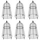 thumbnail image 1 of Campanas de Alambre para Jardín TAOMENNI para Plantas, Campana de Alambre Galvanizado 13x20 cm, 1 of 8