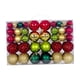 thumbnail image 4 of 100 Uds Adornos De Bolas De Navidad Decoración árbol De Navidad DIY Para Compromiso Oro Rojo Verde Oscuro, 4 of 5