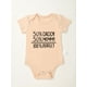 thumbnail image 2 of Baby Girls Casual "50% Daddy 50% Mommy 100% Perfect" Short Sleeve Onesie Clothes, 2 of 5