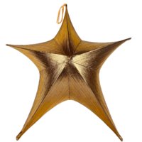 Corel - Estrella De Genero De Metal Dorada 65Cm