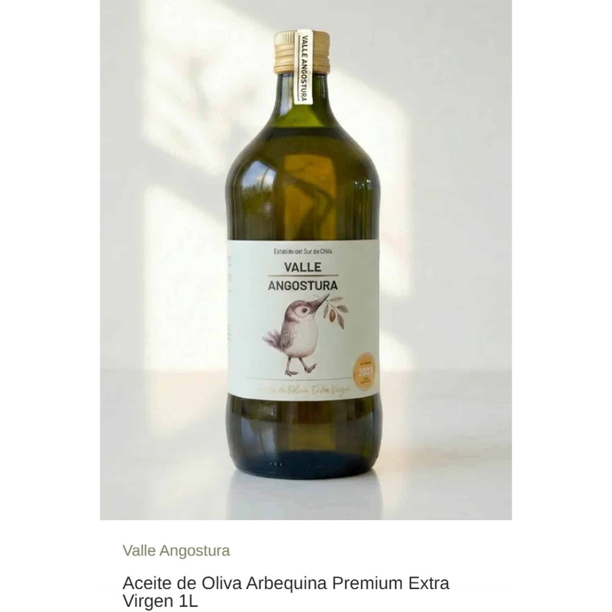 Valle Angostura - Aceite De Oliva Extra Virgen