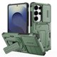 thumbnail image 1 of Funda Resistente para Samsung Galaxy S24 Ultra 5G, Cubierta a Prueba de Golpes de Grado Militar con Protector Deslizante para Lente de Cámara, Soporte de 2 Vías, Antideslizante, Protección contra, 1 of 8