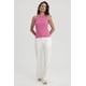 thumbnail image 4 of Polera Mujer Rib Lisa Fucsia - ll, 4 of 4