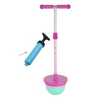 Magideal - Saltador Pogo Para Niños, Barra Pogo, Entrenamiento De Equilibrio Creativo, Lindo Juguete De Salto Alto, Altura Ajustable Para Juegos, Patio De Juegos Rosa Roja