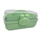 thumbnail image 5 of Caja De Almacenamiento Para Accesorios Para El Cabello, Estuche Para Guardar Horquillas, Coleteros, Gomas Para El Cabello, Color Verde, 5 of 5