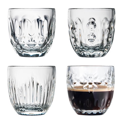 La Rochere - Set 4 Vasos Vidrio Expresso 104Ml Troquet