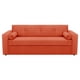 thumbnail image 1 of Sofa Vivo 3CG Felpa 30 Naranja, 1 of 6