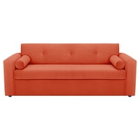 Bodevir - Sofa Vivo 3Cg Felpa 30 Naranja