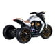 thumbnail image 4 of Moto 3 Ruedas a Batería Eléctrica SX Blanca, 4 of 7