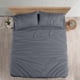 thumbnail image 3 of Juego de sábanas Utopia Bedding King de microfibra cepillada, color gris, 3 of 6