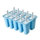 thumbnail image 1 of Molde De Silicona Para Hacer Paletas De Hielo Molde Para Paletas De Helado Moldes Congelados 10 Celdas Azul, 1 of 5