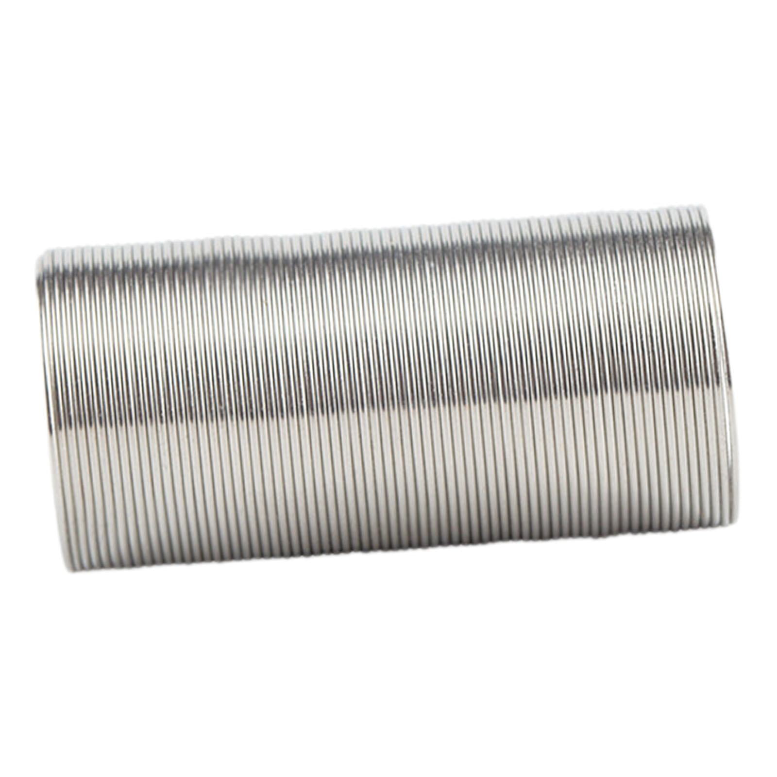 Bothyi - Alambre De Memoria Para Hacer Joyas, Pulseras, Regalos, 50 Bucles, Alambre Para Cuentas, Color Gris Y Plateado
