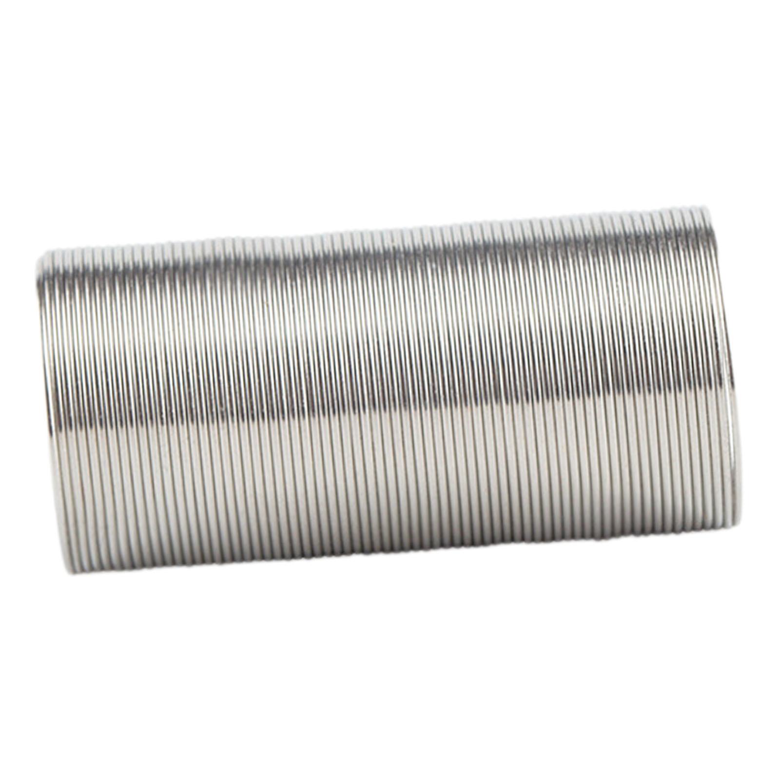 Bothyi - Alambre De Memoria Para Hacer Joyas, Pulseras, Regalos, 50 Bucles, Alambre Para Cuentas, Color Gris Y Plateado