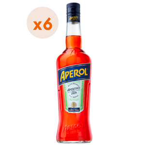 Pack 6X Licor Aperol Aperitivo Spritz 11° 750Cc