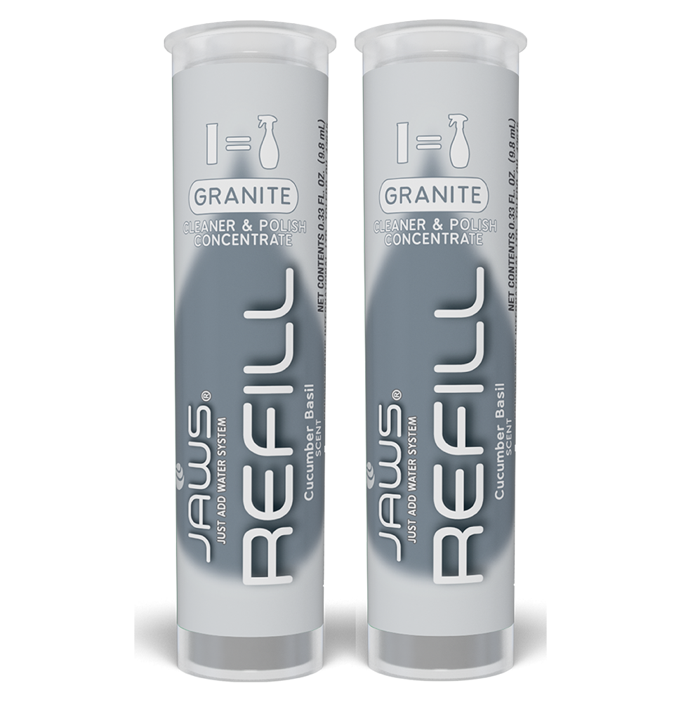 Pack Repuesto Capsulas Limpiador Granito Jaws 2 Un