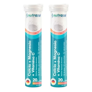 Nutrazul - Calcio + Magnesio + Vit C -Pack 2