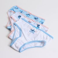 Tripack Calzón Niña Full Print Lilo & Stitch Celeste Disney
