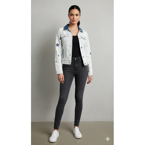 Chaqueta mezclilla Star Light