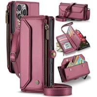 No Brand - Caseme Funda De Cuero Para Iphone 16 Pro Max 6.9""