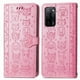 thumbnail image 1 of Funda Cartera FOXDOCK para OPPO A55 5G , Flip PU con Relieve de Gatos y Perros, Tarjetero y Soporte, 1 of 6