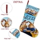 thumbnail image 5 of Peter Rabbit Tema: Calcetines de Navidad, fino lino blanco para colgar en escaleras y chimenea, decoración navideña para el hogar, regalo de Navidad. 45cm × 32cm, 5 of 5