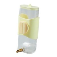 Magideal - Bebedero Automático Dispensador De Agua Para Pájaros Alimentador Botella Colgante Y Recipiente Material Pp Resistente Función Antigoteo Adecuado Para Amarillo