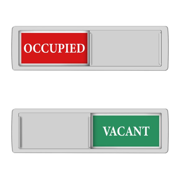 Cartel de privacidad magnético deslizante K KitchenTour, ocupado/vacante