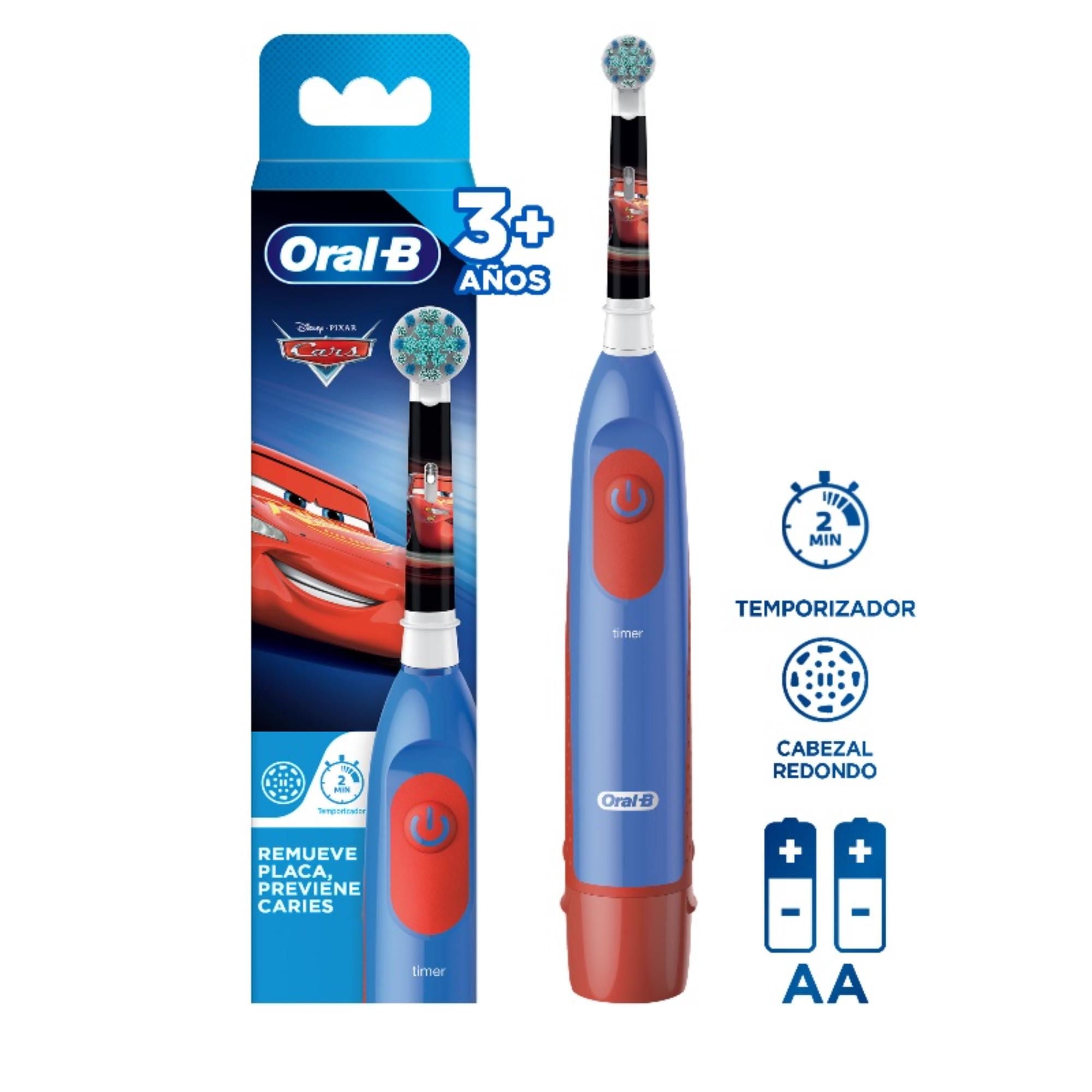 Oral-B - Cepillo De Dientes Eléctrico Infantil Marvel Cars