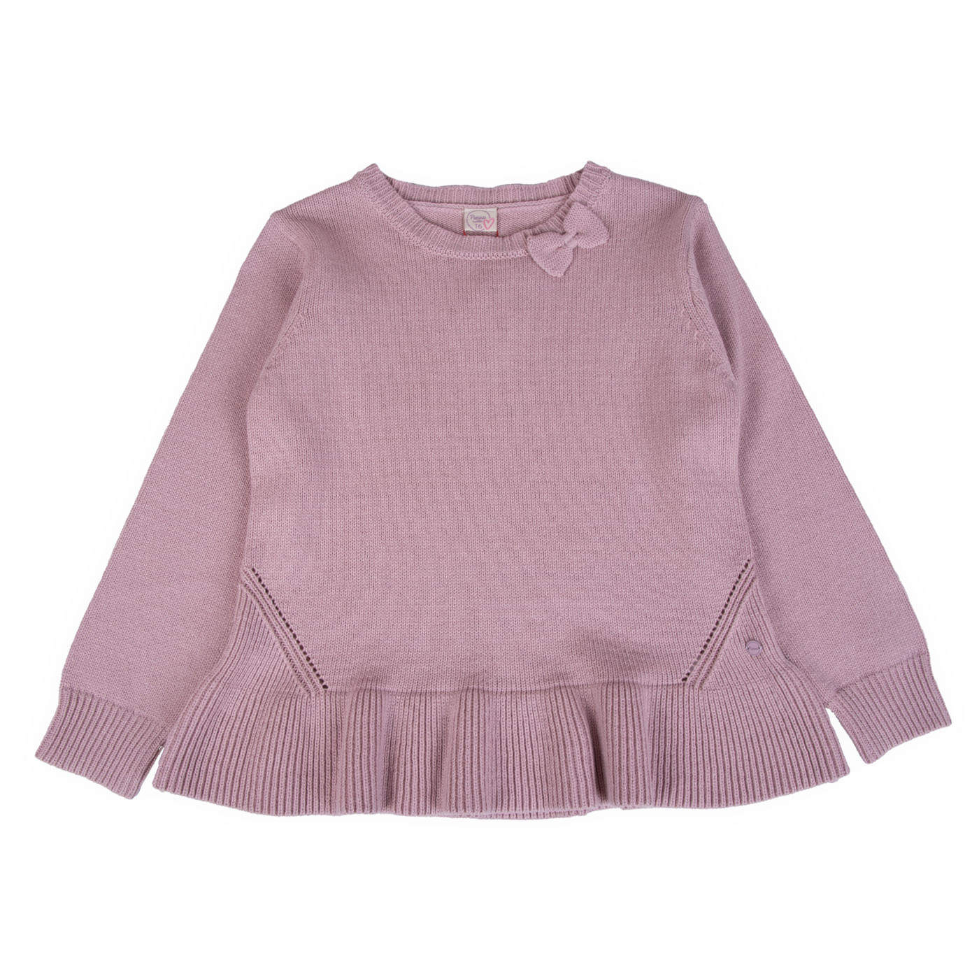 Chaleco Niña Lila Pillin