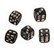 thumbnail image 3 of 5pcs Skull Dice 6-Sided KTV Entertainment Game Pool Toys Favor Props Silver, 3 of 5