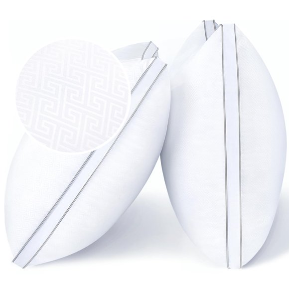 Almohadas viewstar 51 cm × 66 cm Soporte firme Blanco (2 unidades)