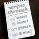 thumbnail image 3 of Mini cerrojo Pen Rite in the Rain, resistente a la intemperie, color naranja, 3 of 6