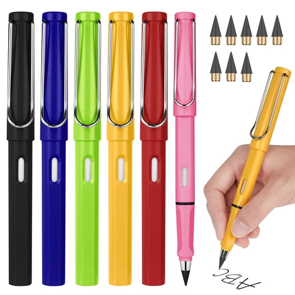 Lápices Ainiv 6 unidades sin tinta, 6 colores