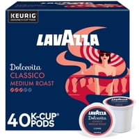 Café Lavazza Dolcevita Classico, Tostado Medio, 40 K-Cups
