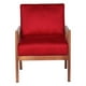 thumbnail image 1 of Sitial Frankfurt Cuero Kentucky Rojo, 1 of 3