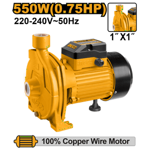 Bomba Agua Centrifuga Periferica 550W-0,75 Hp (Cpm5508) Ingco