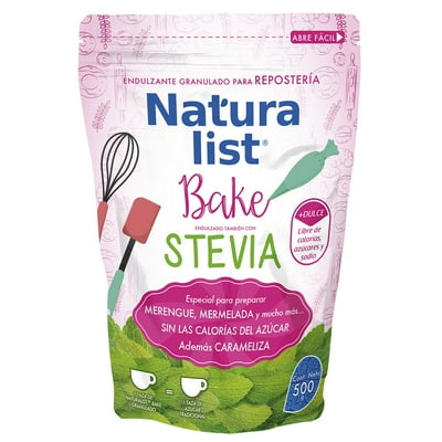 Endulzante Granulado Stevia Bake Doypack 500 G Naturalist