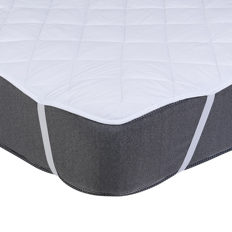 Mashini - Cubrecolchon Elasticado Linea Hotel 1P Blanco