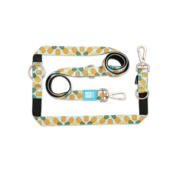 Correa Perro 2mts Multifuncional Sweet Pineapple