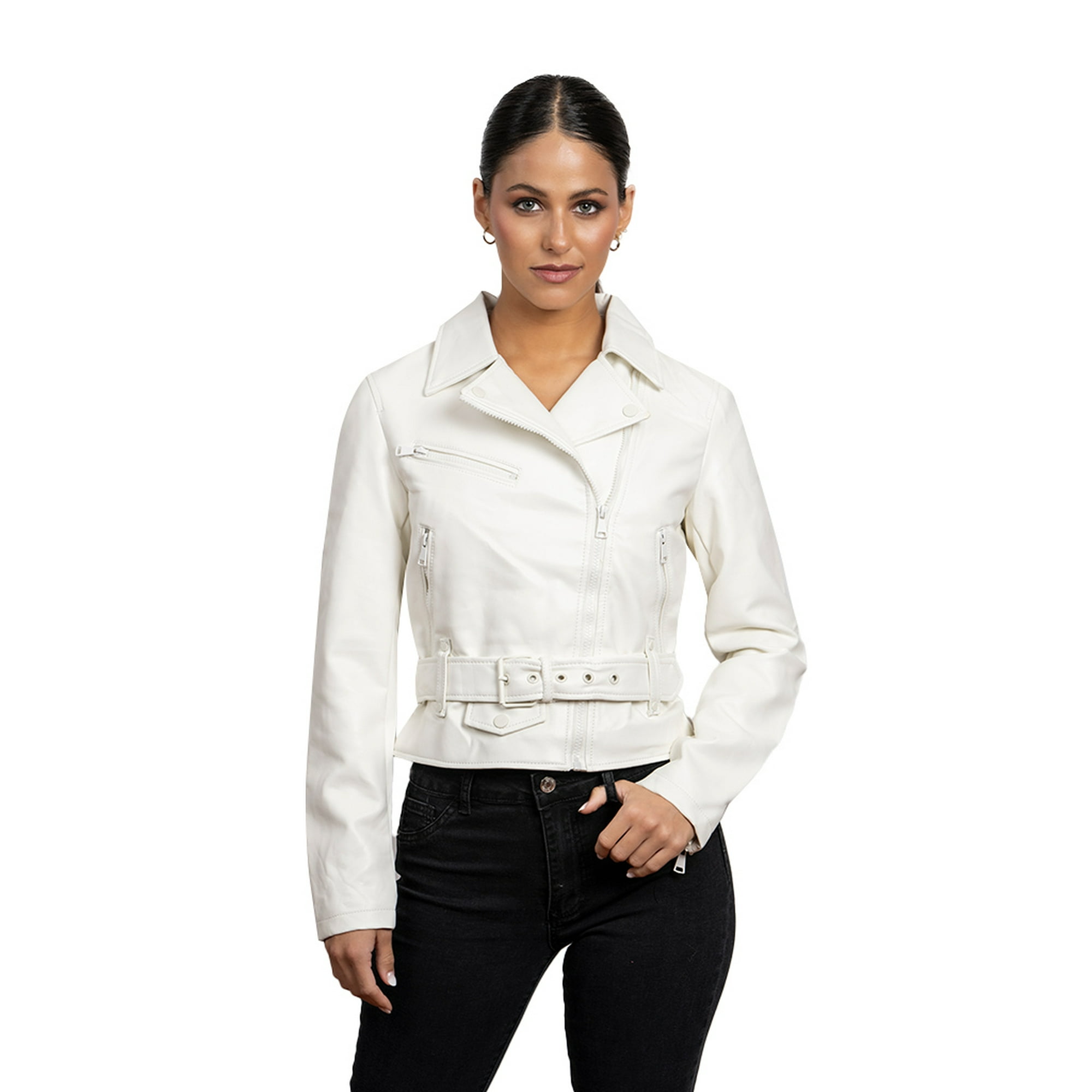 Todopiel - Chaqueta Chg82 Ecocuero Blanco