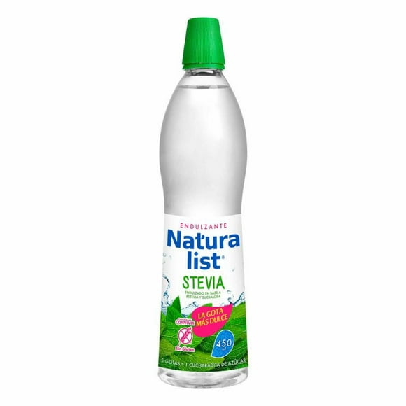 Endulzante Líquido Stevia Botella, 450 ml