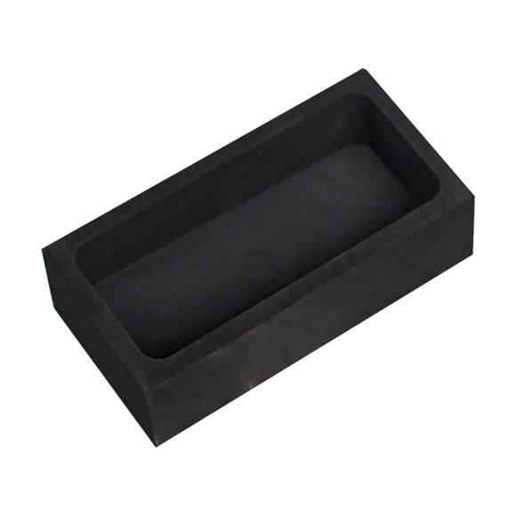 Molde de lingote de grafito Nelyrho 8 kg 15 cm x 10 cm x 5 cm