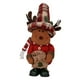 thumbnail image 2 of Muñeco De Peluche De Navidad, Bonito Adorno Para La Ventana Del Hogar, Ciervo, 2 of 5