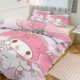 thumbnail image 2 of My Melody Duvet Cover Set 3 Piece Bedding Set Double Sided Printing Decorative Comforter Cover Set, 2 of 5