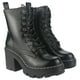 thumbnail image 5 of Botin Chalada Mujer Calm-1 Negro Moda, 5 of 7