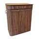 thumbnail image 1 of Canasto Ropa Sucia Pleglable Cesto Bambu 3 Divisiones con Tapa, 1 of 6