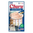 Snack para Gatos Churu Sabor Atún con Carne 4 Tubos
